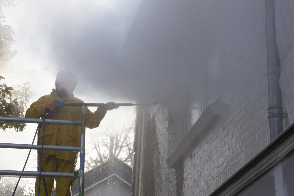 pressure cleaning services, apply to brick surfaces, siding, roof washing, soft wash,